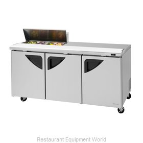 Turbo Air TST-72SD-08S-N(-LW) Refrigerated Counter, Sandwich / Salad Unit