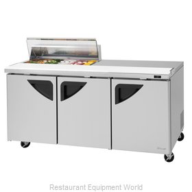 Turbo Air TST-72SD-10S-N-CL Refrigerated Counter, Sandwich / Salad Unit