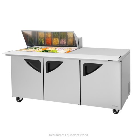 Turbo Air TST-72SD-18M-N Refrigerated Counter, Mega Top Sandwich / Salad Unit