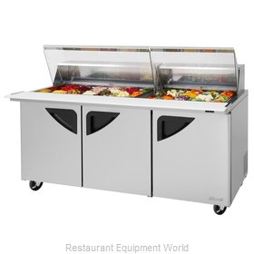 Turbo Air TST-72SD-30-N-CL Refrigerated Counter, Mega Top Sandwich / Salad Unit