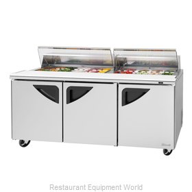 Turbo Air TST-72SD-N-CL Refrigerated Counter, Sandwich / Salad Unit