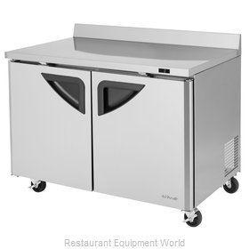 Turbo Air TWF-48SD-N Freezer Counter, Work Top