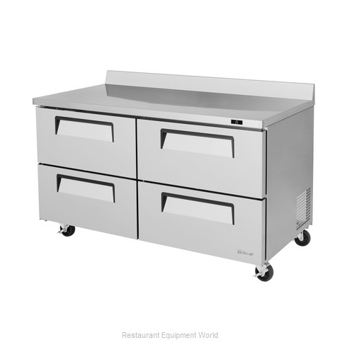 Turbo Air TWR-60SD-D4-N Refrigerated Counter, Work Top