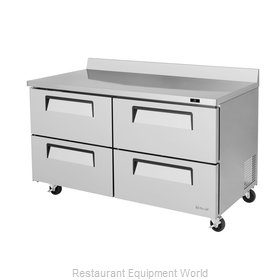 Turbo Air TWR-60SD-D4-N Refrigerated Counter, Work Top