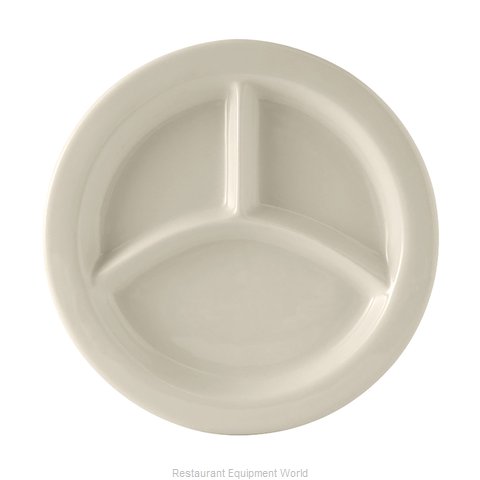 Tuxton China BEA-0903 Plate/Platter, Compartment, China