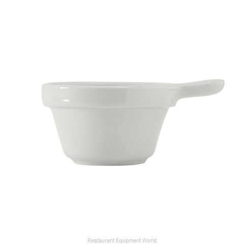 Tuxton China BPS-100M Soup Bowl Crock, Onion