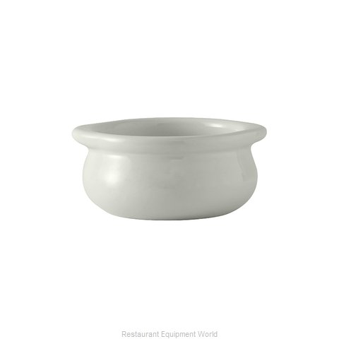 Tuxton China BWS-1203 Soup Bowl Crock, Onion