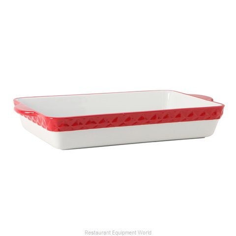 Tuxton China EAQ-201 Casserole Dish, China