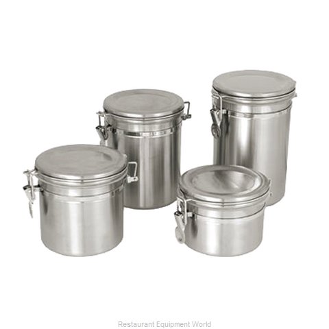 Update International CAN-8SS Storage Jar / Ingredient Canister, Metal