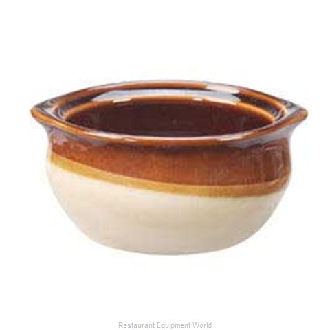 Vertex China OSC-10-CB Soup Bowl Crock, Onion