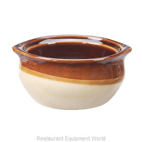 Vertex China OSC-12-CB Soup Bowl Crock, Onion