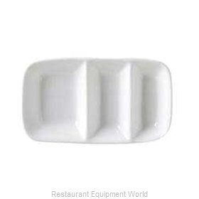 Vertex China RB-D3 China, Compartment Dish Bowl
