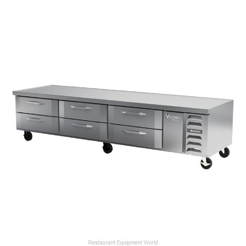 Victory CBR112-1 Refrigerated Counter, Griddle Stand
