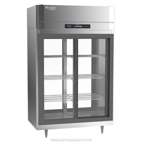 Victory DRSA-2D-S1-PT-LD-HC Refrigerator, Pass-Thru