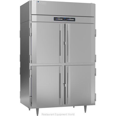 Victory RFS-2D-S1-PT-HD-HC Refrigerator Freezer, Pass-Thru