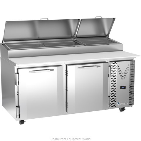 Victory VPP67HC Refrigerated Counter, Pizza Prep Table