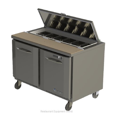Victory VSP48-12 Refrigerated Counter, Sandwich / Salad Top
