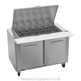 Victory VSP48HC-18B Refrigerated Counter, Mega Top Sandwich / Salad Unit