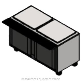 Victory VSP60-16 Refrigerated Counter, Sandwich / Salad Top