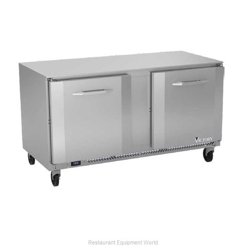 Victory VUF60HC Freezer, Undercounter, Reach-In (Magnified)