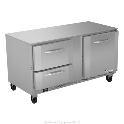 Victory VUFD60HC-2 Freezer, Undercounter, Reach-In