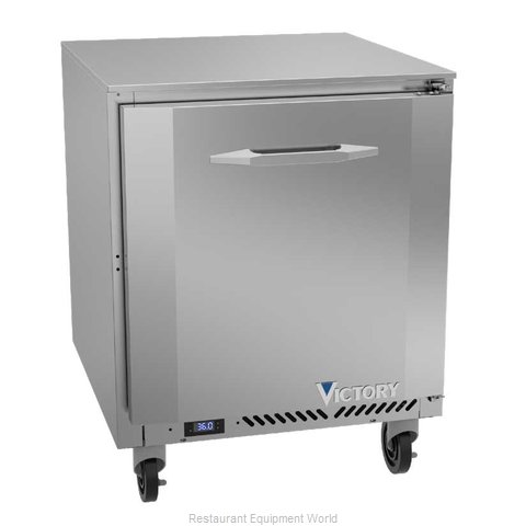 Victory VUR27HC Refrigerator, Undercounter, Reach-In