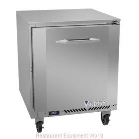 Victory VUR27HC Refrigerator, Undercounter, Reach-In