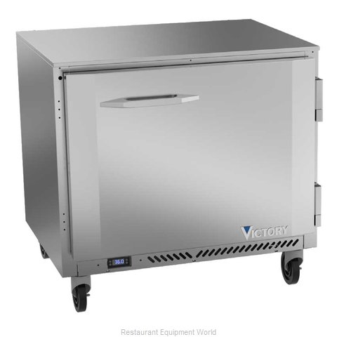 Victory VUR36HC Refrigerator, Undercounter, Reach-In