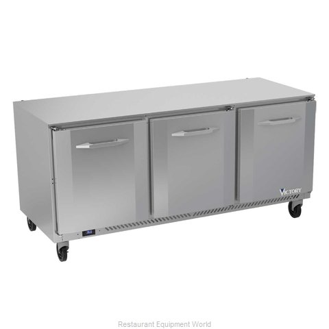 Victory VUR72HC Refrigerator, Undercounter, Reach-In