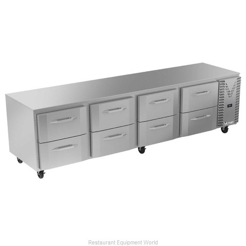 Victory VURD119HC-8 Refrigerator, Undercounter, Reach-In