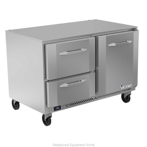 Victory VURD48HC-2 Refrigerator, Undercounter, Reach-In