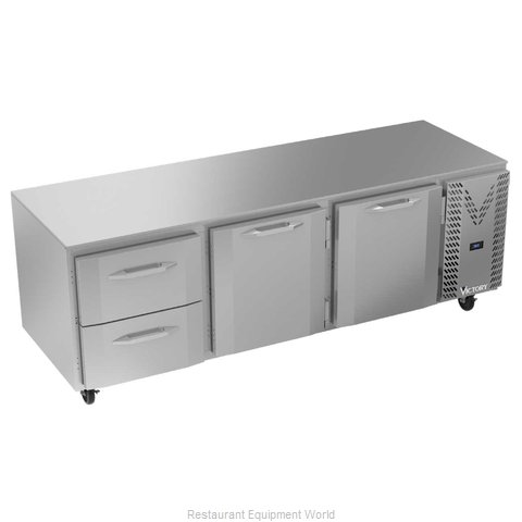 Victory VURD93HC-2 Refrigerator, Undercounter, Reach-In