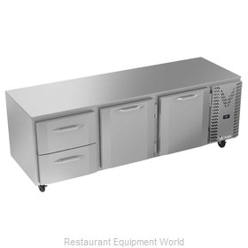 Victory VURD93HC-2 Refrigerator, Undercounter, Reach-In