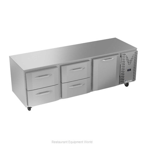 Victory VURD93HC-4 Refrigerator, Undercounter, Reach-In (Magnified)