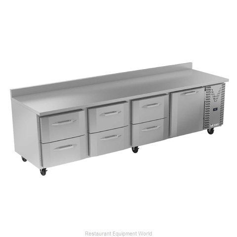 Victory VWRD119HC-6 Refrigerated Counter, Work Top