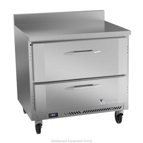 Victory VWRD36HC-2 Refrigerated Counter, Work Top