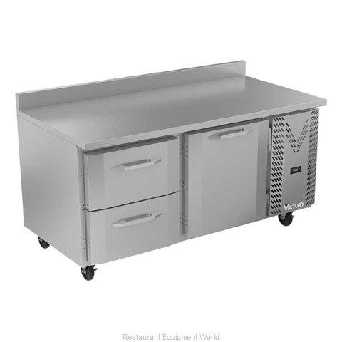 Victory VWRD67HC-2 Refrigerated Counter, Work Top