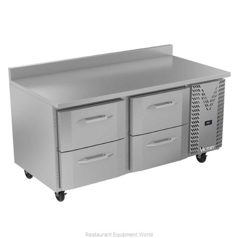 Victory VWRD67HC-4 Refrigerated Counter, Work Top
