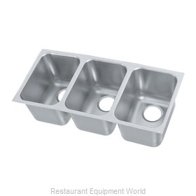 Vollrath 10103-1 Sink Bowl, Weld-In / Undermount