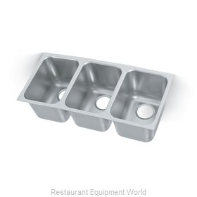 Vollrath 12103-1 Sink Bowl, Weld-In / Undermount