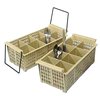 Canastilla para Lavavajillas, para Cubiertos
 <br><span class=fgrey12>(Vollrath 1372 Dishwasher Rack, for Flatware)</span>