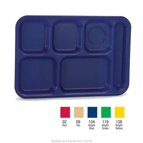 Vollrath 2015-02 Tray, Compartment, Plastic