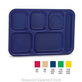 Vollrath 2015-02 Tray, Compartment, Plastic