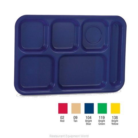 Vollrath 2614-04 Tray, Compartment, Plastic