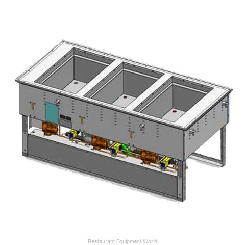 Vollrath 3667302DA Hot / Cold Food Well Unit, Drop-In, Electric