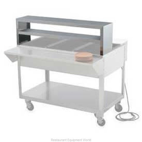 Vollrath 38035 Overshelf, Table-Mounted (Magnified)
