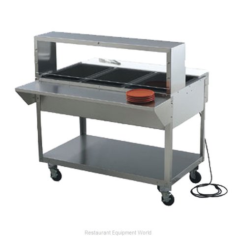 Vollrath 38043 Overshelf, Table-Mounted