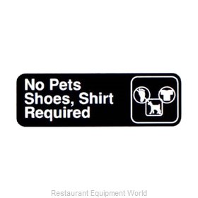 Vollrath 4523 Sign, Compliance