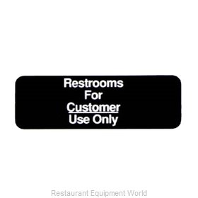 Vollrath 4525 Sign, Compliance