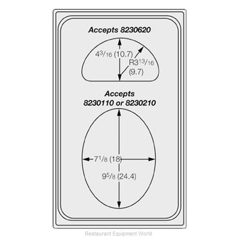 Vollrath 8240210 Adapter Plate